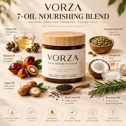 VORZA Hair Growth Balm