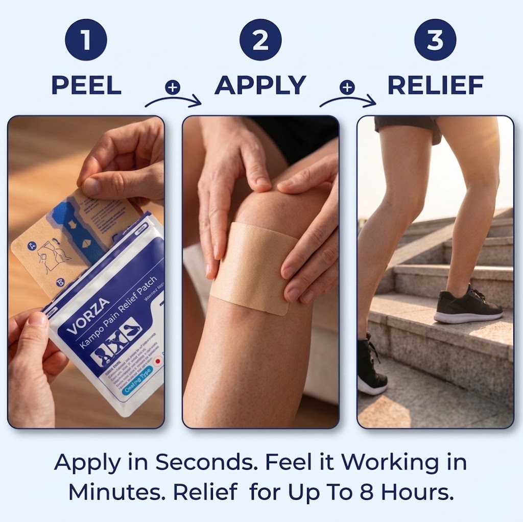 Vorza Kampo Pain Relief Patch