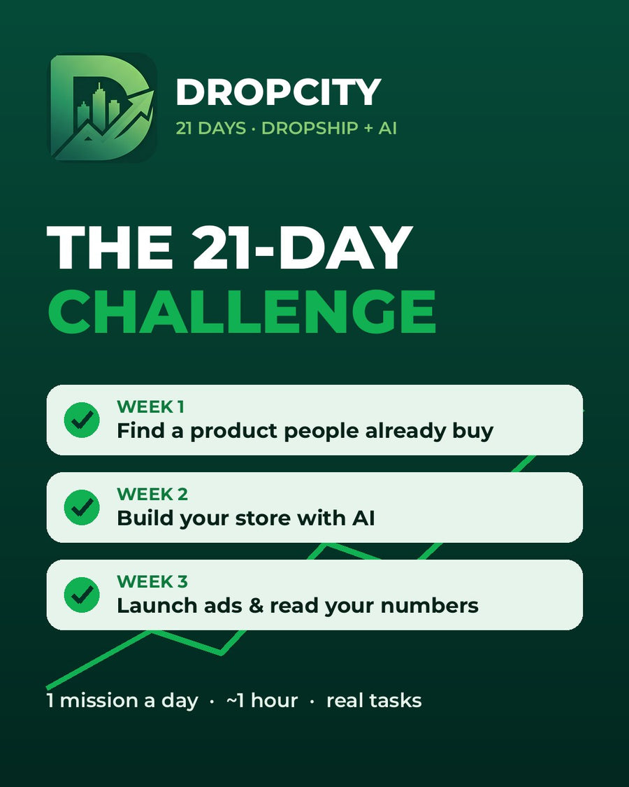 Dropcity 21-Day Challenge